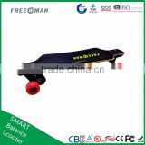 2016 Freeman 4 wheels remote control dual 1800w electric powered skateboard OEM