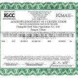 THE IGCC/IGMA CERTIFICATION Decorative Glass thumbnail-4