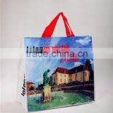 2015 China Wholesale Recycle pp Woven Shopping Bags With Double Zipper,fashion Woman Bag, thumbnail-4