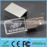 Customized 3D LOGO Cheap Crystal Usb Memory Stick/ Usb Stick thumbnail-2