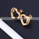 Fashion Big Crystal Stainless Steel Crystal Earring BE10161 thumbnail-6