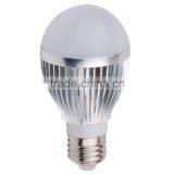 7W E27 Warm Cool White Aluminium Housing B60 LED Bulb Light