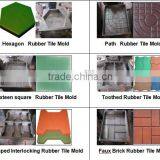 Rubber Tile Press With Moulds/rubber Floor Tiles Making Machine With Molds thumbnail-2