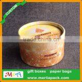 Crystal Christmas Ornament Round Cylinder Cardboard Box Xmas Tree Lights Collectibles Box thumbnail-2