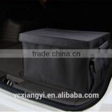 Foldable Nylon Three-Compartment Back Car Organizer , Large Car Trunk Organizer thumbnail-5