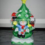 Rotating 360 Degrees Inflatable Christmas Decoration Outdoor thumbnail-4
