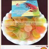 Original Flavour Colored Prawn Cracker With China Origin Safe Snackfood