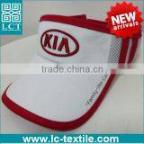 LCTN1839 KIA Branded Cotton Twill Sturcted Bulk Sale Visor Cap thumbnail-2