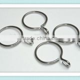 Pewter Effect Metal Chrome 14mm Pole Curtain Rings