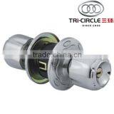 Tri-Circle Cylindrical Round Knob Door Lock SP5884-A thumbnail-2