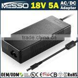 18V 5A Adapter 90W Led Lighting Light Lamp Bulb Strip Flashlight AC DC Power Adapter