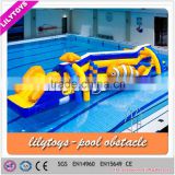 Lilytoys Cheap Inflatable Floating Obstacle for Sale -- Blue / Yellow