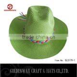 Promotional Green Cowboy Hat for Selling thumbnail-2