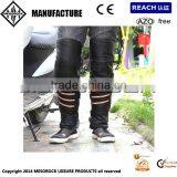 Leather Motorcycle Leg Warmer Knee Protectors Off-Road Electric Bicycle thumbnail-1