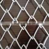 PVC coated industrial safety high quality temporary chain link fence