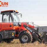 Qingdao Everun 1.5Ton Small Wheel Loader With Grapple Forks for Sale thumbnail-6