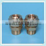 1/4 Female Thread With 1/4 Male Thread Brass 36275 Adjustable Ball Swivel Joint Connector thumbnail-2