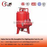 Fire bladder tank system