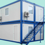 Prefabricated Sandwich Panel Steel Container House thumbnail-3