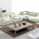 Hot Sale Genuine Leather Sofa and Fabric Sofa B400026 thumbnail-1