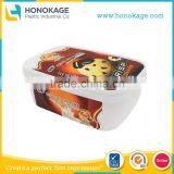 2L Plastic Ice Cream Containers, Ice Cream Tub From Packaging Suppliers thumbnail-1