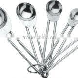 5 Pieces,4 Pieces Stainless Steel Measuring Spoon. thumbnail-1