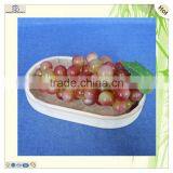 Antique Crockery Fruit Storage Set Paulownia Wooden Tray thumbnail-4