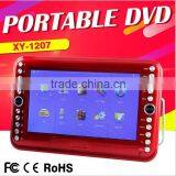 Portable Full 1080P HD DVD Player 9Inch DVD/CD Player With Game/FM/TV Turner Multi Media EVD Player For Sale thumbnail-1