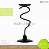 Heat Resistant Hand Made Glass Candle Holder thumbnail-4