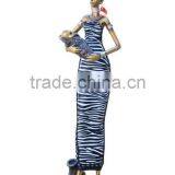 Home Decoration Resin With Fabric African Family Tourist Souvenir thumbnail-1