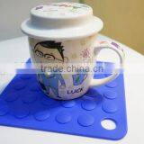 4 Pcs Kitchen Heat Resistant Silicone Dish Pot Holder Trivet Mats thumbnail-3