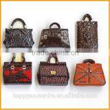 Fashion Bag 3D Resin Mini Bags Fridge Magnets and Other Promotion Gifts thumbnail-1