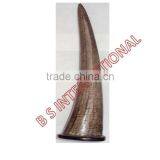 Carved Buffalo Horn Table Stand thumbnail-1