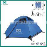 Portable Lightweight 2 Person Mountain Dome Tent thumbnail-1