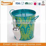 Colorful Traditional Metal Ice Bucket thumbnail-2