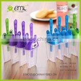 4 Set Diy Cartoon Style Plastic Ice Cream Mold and Juice Mould With Print Logo thumbnail-5
