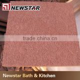 Chinese hot sales bush hammered top red sandstone