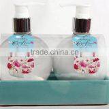 2 PCS BATH SET W/CARAMIC DISC