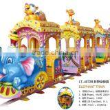 Amusement Park Electric Train Track Toy Mini Elephant Train thumbnail-1