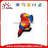 Wholesale Parrot Animal 3d Pvc Fridge Magnet for Sale thumbnail-1
