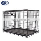 Black Cheap Poultry farming equipment metal large steel iron dog cage
