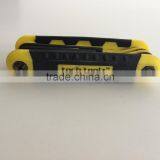 Factory Directly Evaporated Black Folding Type 8PC Allen Wrench Hex Key Hand Tool Set thumbnail-6