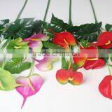 Vivid Fake Artificial Anthurium Decorative Anthurium Flower for Landscaping Decoration thumbnail-6