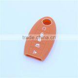 5 Buttons Remote Key Cover Silicone Key Bag,Car Key Case Wallet Holder thumbnail-3