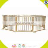 Wholesale Baby Wooden Playpen Round or Square Children Wooden Playpen High Quality Kidz Wooden Playpen W08H006 thumbnail-5