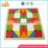 Wholesale Baby Wooden Building Blocks Toy Teaching Aid Wooden Building Blocks Toy W13A027 thumbnail-3