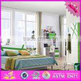 2016 Wholesale Fashion Wooden Children Bedroom Ideas W08H040 thumbnail-1
