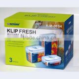KLIPFRESH Food saver (3pcs/set)