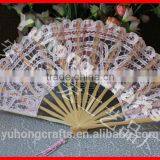 Western Traditional Lace Bride Fan thumbnail-1