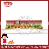 Ball Shape Watermelon Bubble Gum On Paper Ruler thumbnail-2